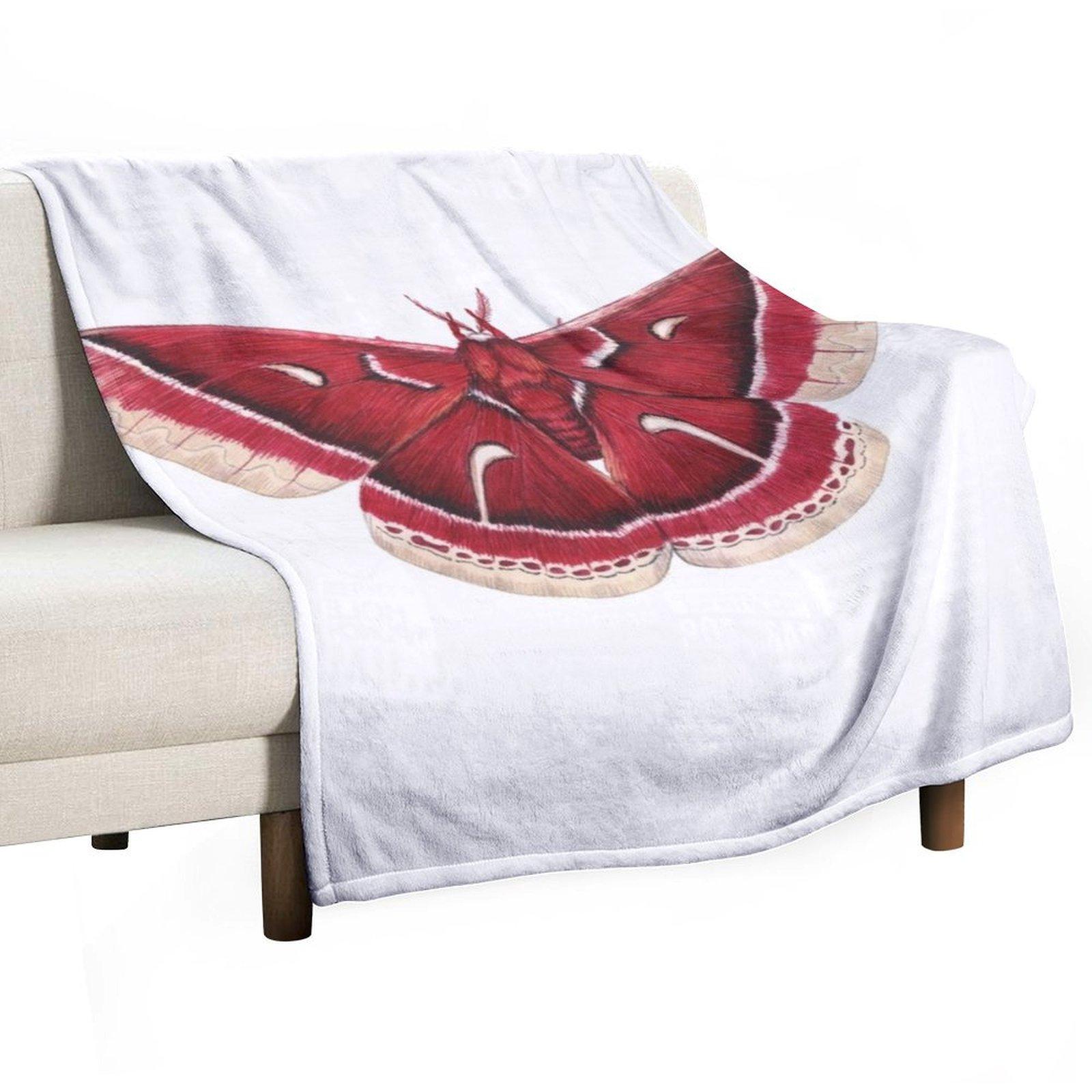 

Цеанотус Павлиноглазка (Гиалофора эвриалус) Плед рождественские подарки Полар Красивые Пледы 30x40in