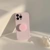Dopamine Apple iPhone Case: 15 Pro Max, iPhone 14/13/12, Pure Color, Soft, Simple Design with Bracket.