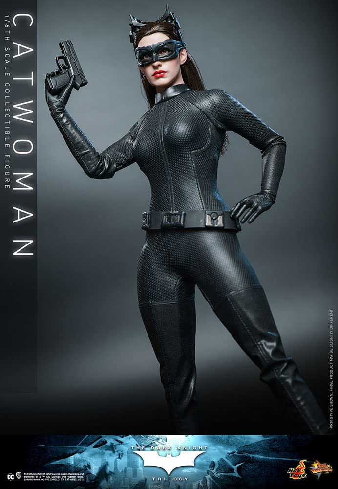 Movie Masterpiece The Dark Knight Trilogy Catwoman 1/6 Scale Figure Black