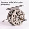 Front Drag CNC Aluminum Fly Fishing Reel – All Metal Rock Fishing Rod Reel with DIY Modification Options by Zhi Zhe.
