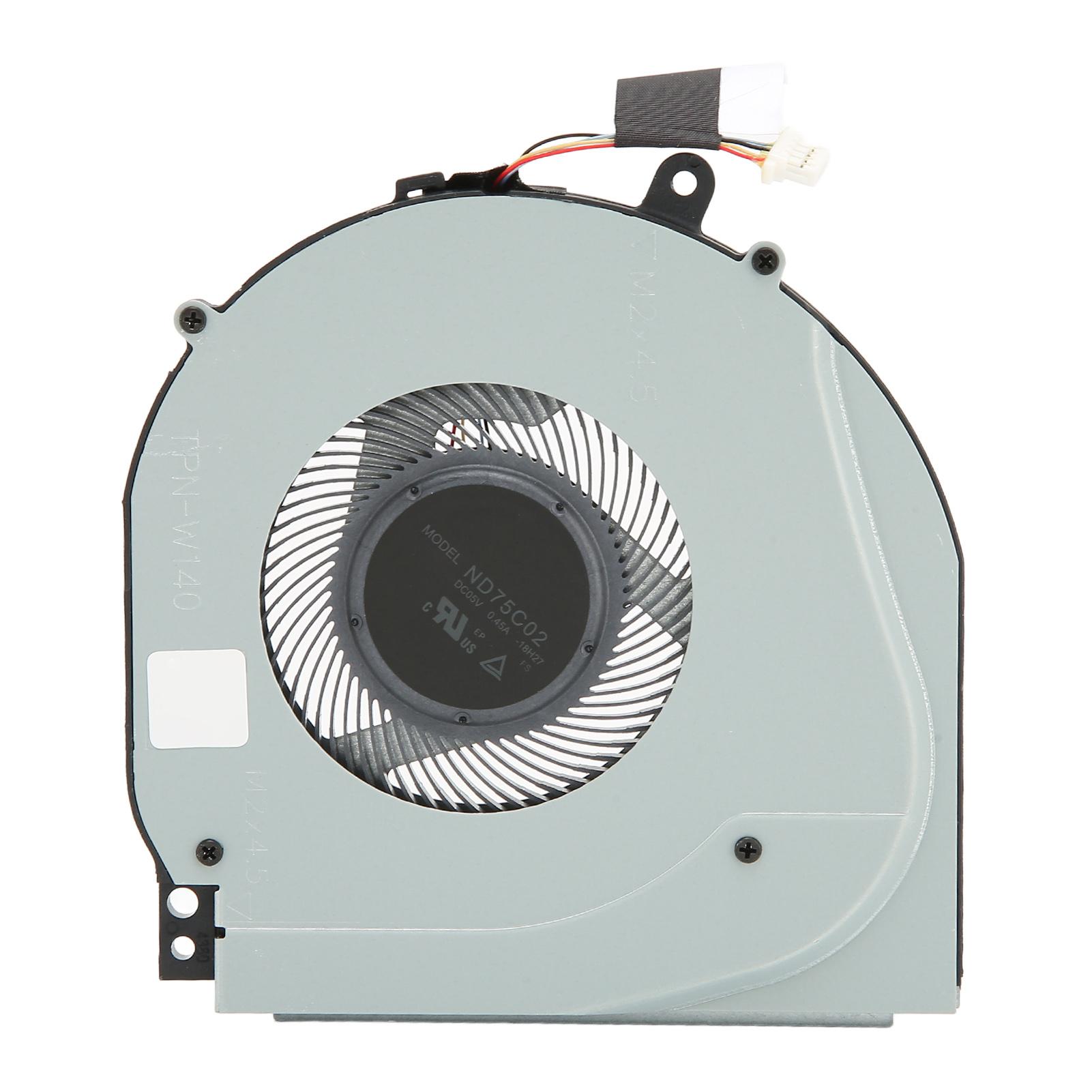 CPU Cooling Fan Replacement for HP for Pavilion X360 14 Dh 14m Dh 14m Dh0003dx DC 5V 0.5A 4 Pin Laptop Cooling Fan