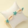 Women's Bohemian Shell & Starfish Beaded Bracelet - Summer Fashion Hand Jewelry