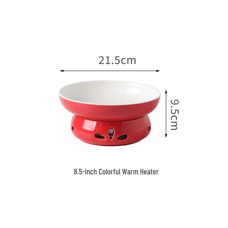 Naijiang Ceramic Food Warming Plate Set