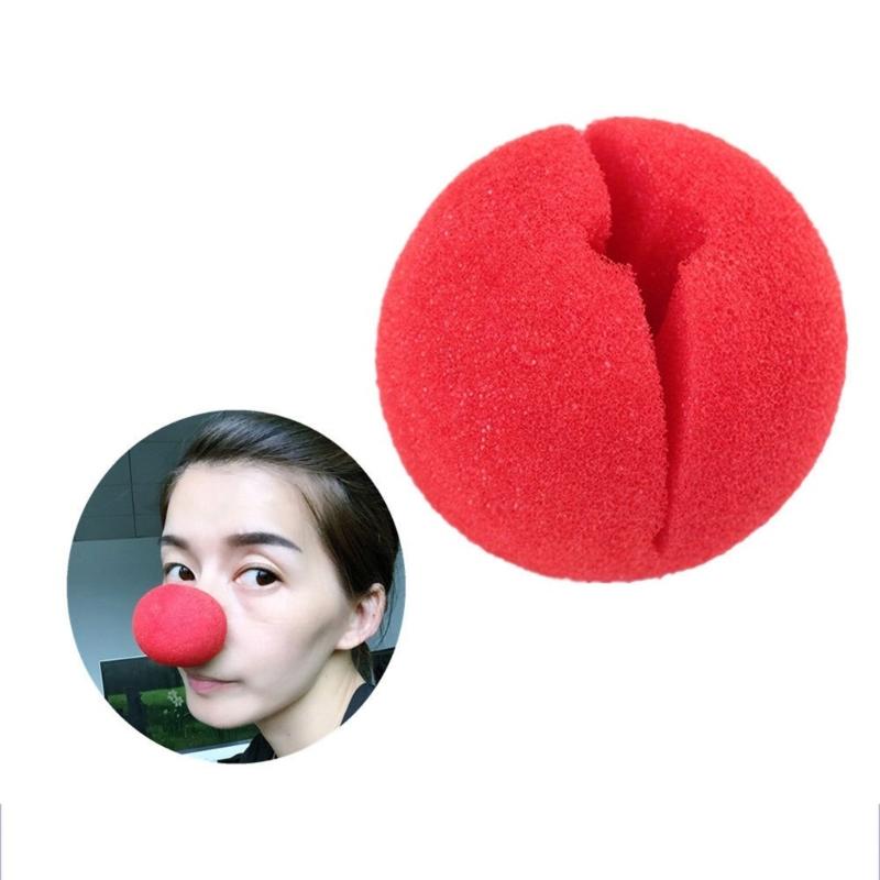 6Pcs Clown Nose, Halloween Cosplay Nose Halloween Party Decorations for Kid and Adults Halloween Cosplay Party