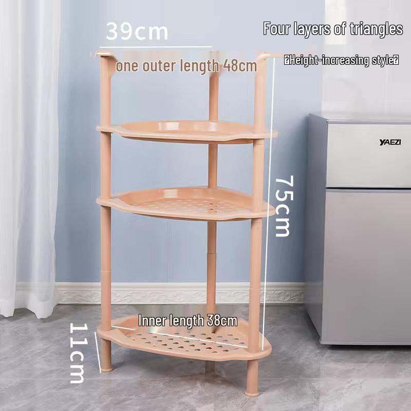 Multi-layer Storage Rack for Kitchen and Bathroom