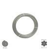 MAURER - Galvanized Cable 6 Mm. (Roll 25 Meters) No Elevation