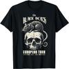 Black Death European Tour Medieval History Plague Skull Rats T-Shirt