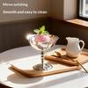 Retro Style Stainless Steel Dessert Bowl Reusable Snack Serving Dish Pudding Bowl Goblet  Parfait