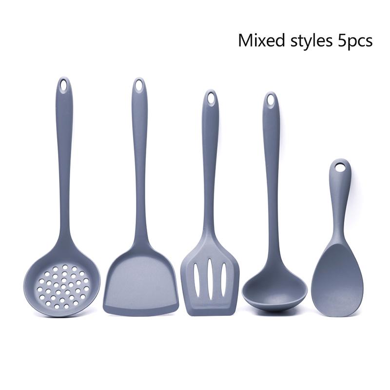 Silicone Kitchenware , Cream Scraper, Spatula, Oil Brush, Size Scraper Set Baking Tool,Non-Integrated Hand