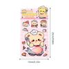 3D Soft Belly Stickers Cartoon Squeeze Decals Door Handle Protectors DIY Decorative Stickers For Laptops Phone Cases Notebooks