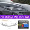 For CHANGAN EADO PLUS(2025) Headlight Film Car Exterior Modification Scratch Resistant Invisible Transparent TPU Protective Film