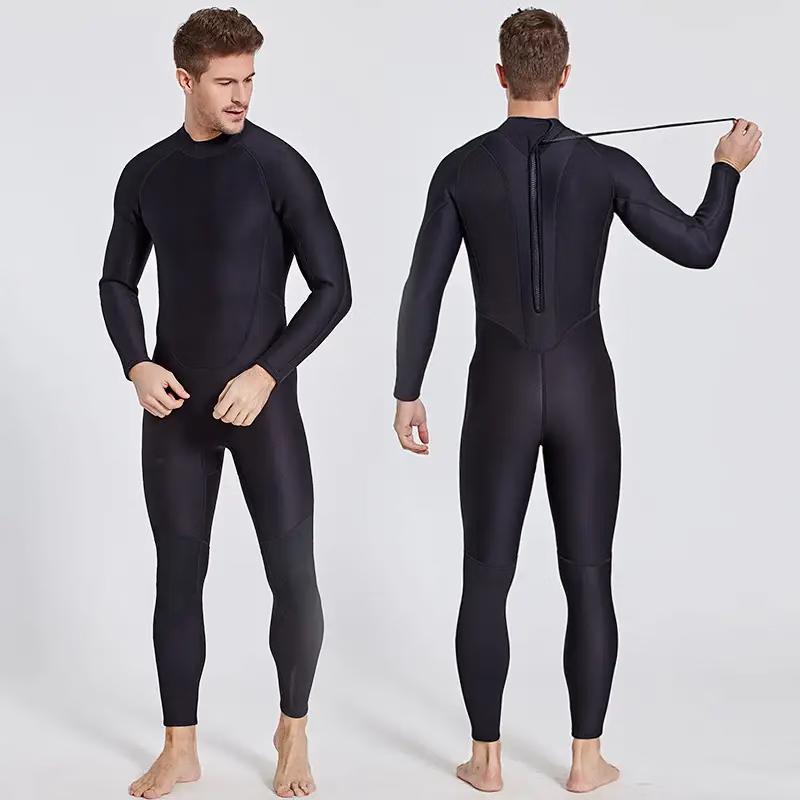 SBART Men s Thick Warm Long Sleeve One-Piece Wetsuit 3XL
