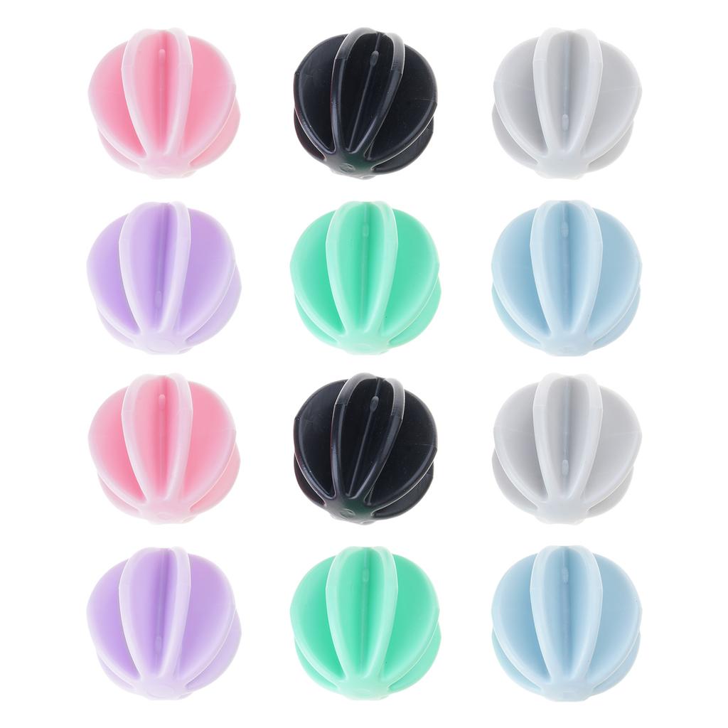 Pack of 6 Protein Shaker Mixing Balls for Effortless Blending In Milkshake and Shake Cups Random Colors Included