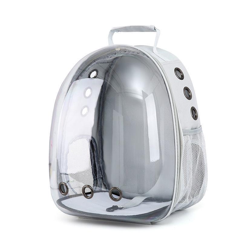 Pet carrying bag space Space capsule dual-shoulder backpack Breathable transparent backpack Cat and dog transportation bag