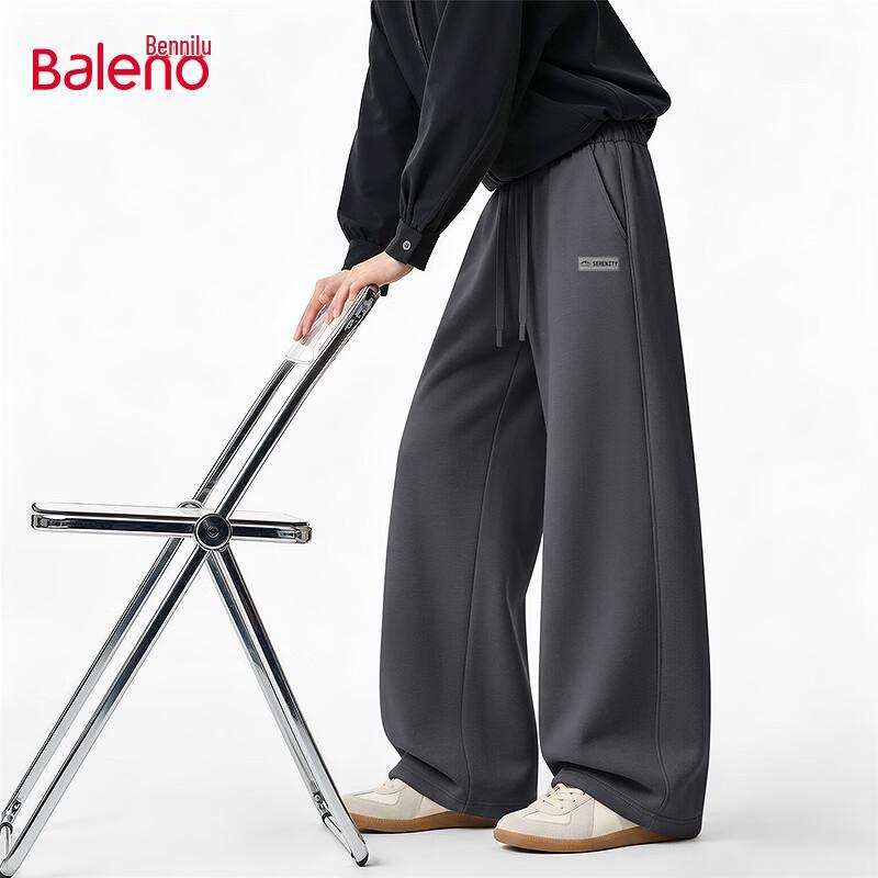 Baleno Men's Oversized American-Style Joggers