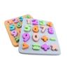 Silicone Educational Puzzle Toy for Kids - Number & Shape Learning