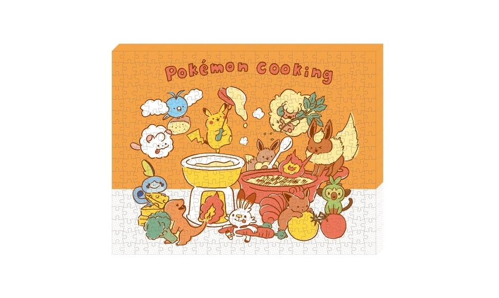 

ENSKY Pokémon Cooking Art Board Jigsaw Puzzle, 366 Pieces, 23.7 x 30.7 x 2.1 cm (ATB-73)