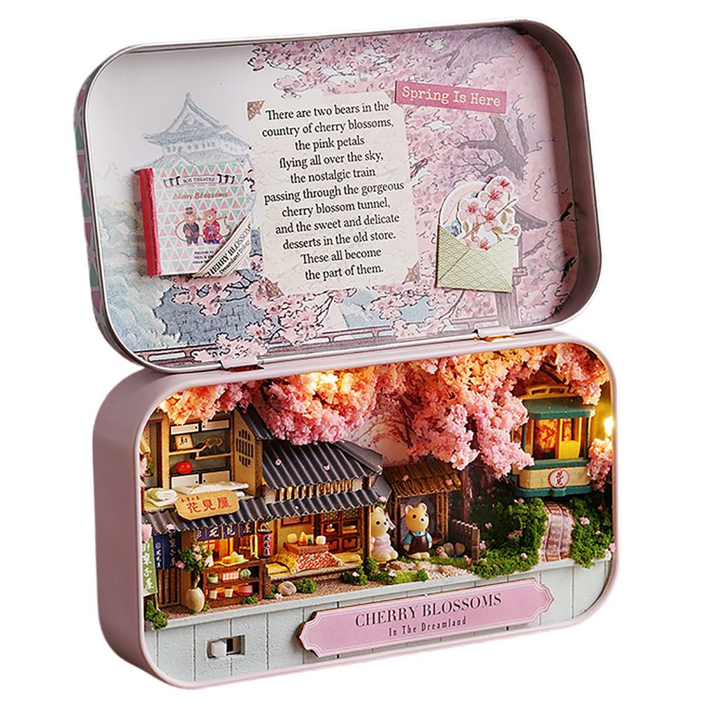 DIY Miniature House Kit – Handmade Box Craft House For Girls Birthday Gift 10ml