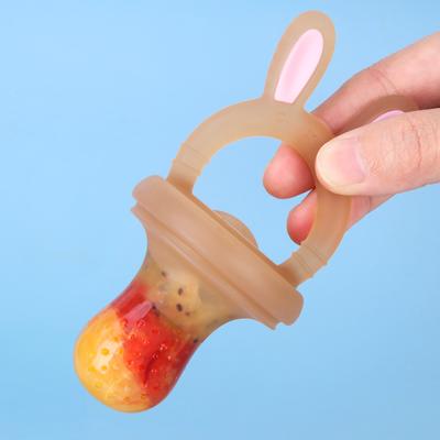 Custom Kid Soother Juice Teething Nipple Baby Gift Dummy Set Silicone Bpa Free Baby Fruit Fresh Food Feeder Pacifier