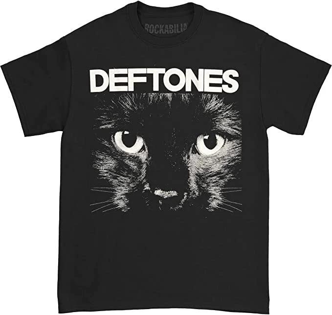 Deftones Mens Black T-shirt - Brand New Sphynx / Star Pony- New - Band Tees XL