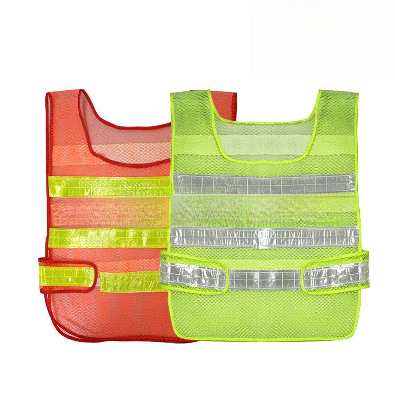 High-Visibility Reflective Safety Vest for Traffic and Construction Workers
