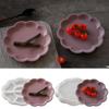 Decorative Round Silicone Tray Mold Portable Silicone Crafting Mold For Designing Elegant Round Home Trays with Lace