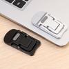 Metal Foldable Laptop Stand Non-slip Base Bracket Support for Macbook Pro Air PC Laptop Adjustable Mini Invisible Cooling Feet