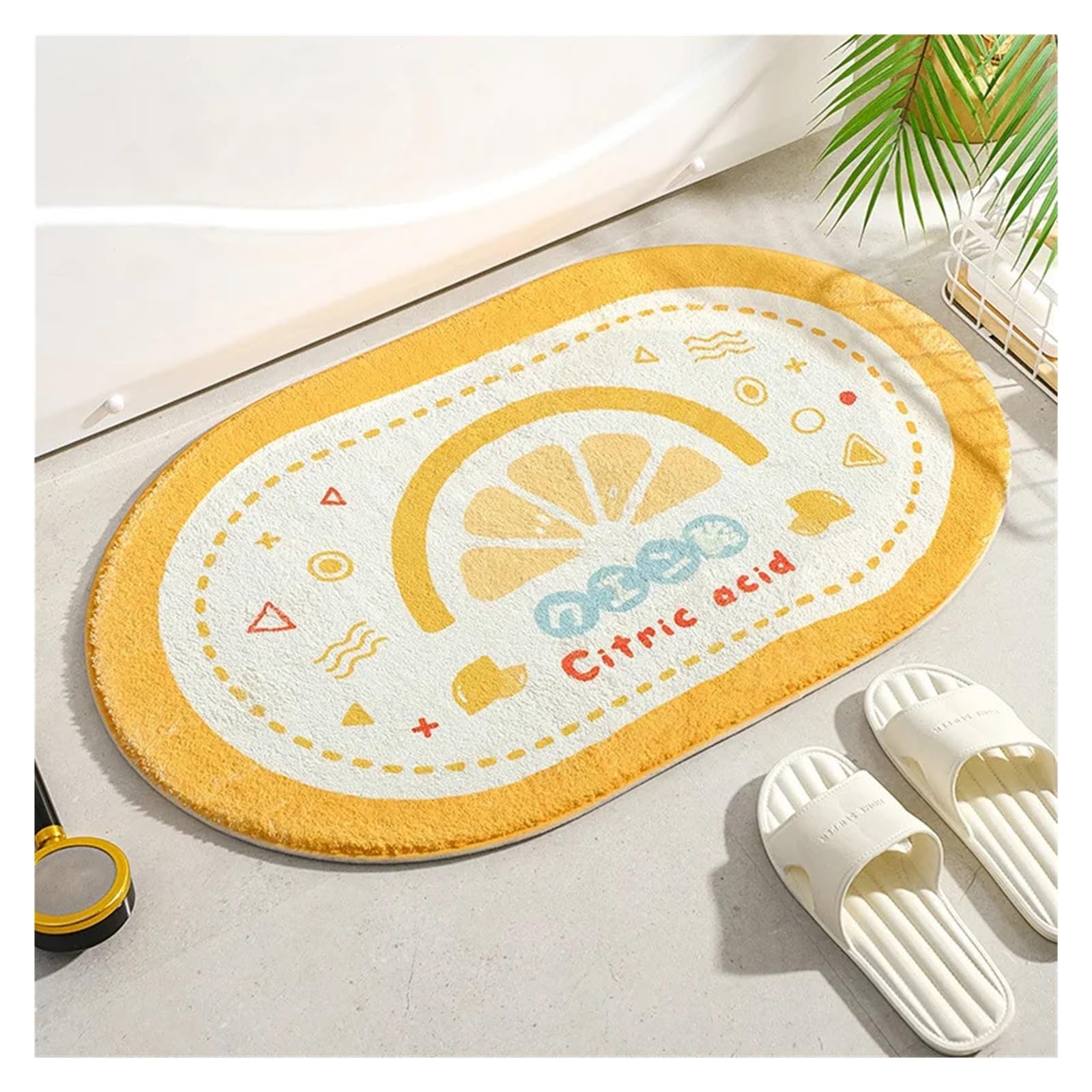 

VIKAMA Водопоглощающие коврики для пола в ванной комнате, туалетные коврики для ног, коврики для двери ванной комнаты, ковер для входной двери, спальни, кухни, бытовые коврики 40X60CM(1.3X2FT