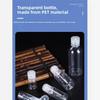 Plastic Cosmetic Bottles With Flip Butterfly Cap For Travel And Storage