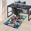 1pc Naruto Akatsuki Members Carpet for Playroom Bedroom Living Room Sofa Home Decor,kids Game Area Rug Non-slip Floor Mat Y723107