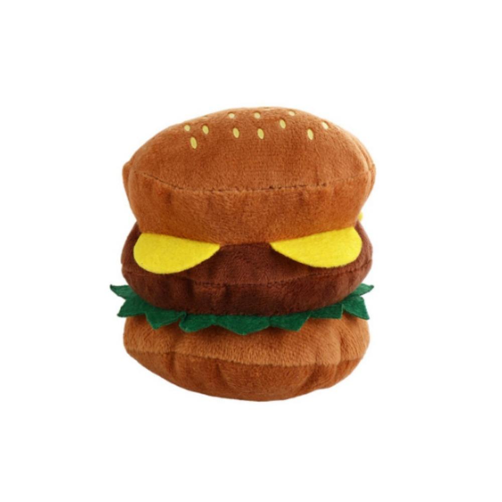 French Fries Burger Puppy Playing Chew Toys Pet Interacative Pet Supplies Dog Toys Pet Chew Toys