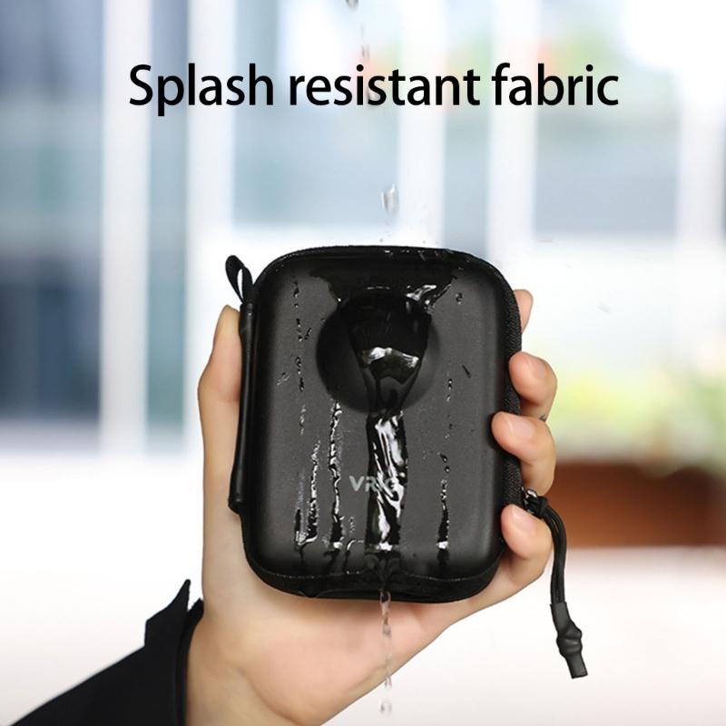 Compact Protective Case With Carabiner For 360 Camera Gear Storage And Outdoor Shoot Gear Carrying Pouch Bag