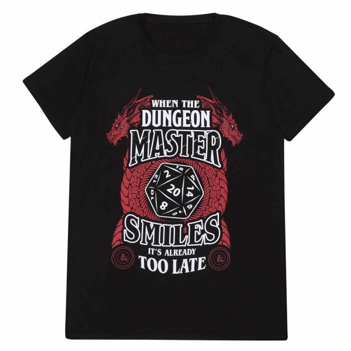 Dungeons & Dragons Unisex Adult When The Dungeon Master Smiles T-Shirt