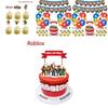 Roblox Birthday Party Supplies Kit Featuring Vibrant Banner Balloons And Cake Toppers For Kids