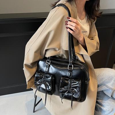 Bow Armpit Bag Women's New Handbag Shoulder Commuter Backpack