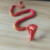 Realistic Cobra Ornament 30/45/60cm Animal Simulation Model 3D Printed Snake  Desktop Ornament