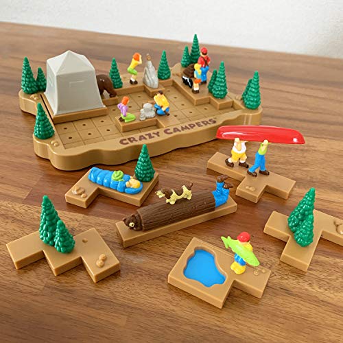 Bornelund Popular Playthings Crazy Camp Puzzle (Ages 8 and Up) PPT70211