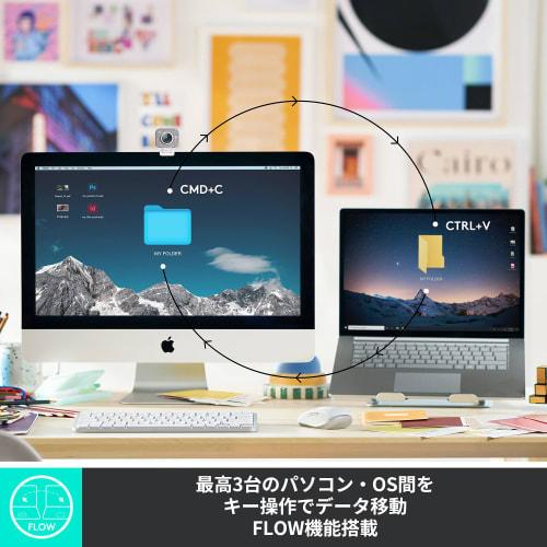 [.co.jp Exclusive] Logitech MX KEYS Mini KX700GRd Minimalist Wireless Illuminated Keyboard Graphite Rechargeable Bluetooth Logi Bolt Unifying Not Comp
