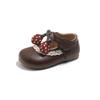 Girls' Cartoon Bowknot Shoes - Spring and Autumn New Style Shoes