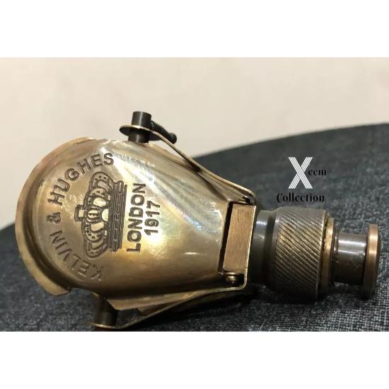 Námořní monokulární mosazný binokulární dalekohled optický dalekohled funkční pracovní