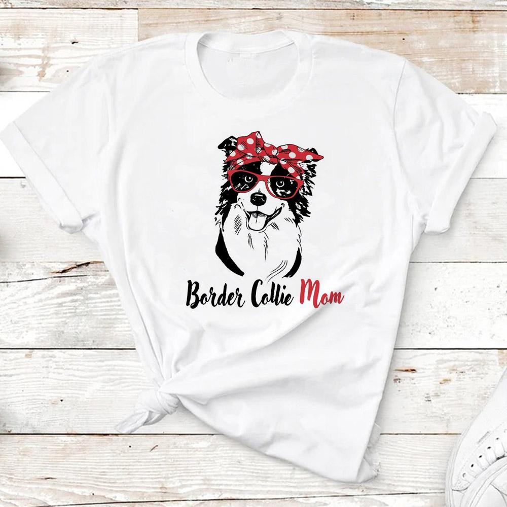 

Border Collie Tee Women summer designer graphic tshirts feUnisex designer 2000s clothes S