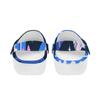 Unisex White Printed EVA Travel Clogs Breathable Soft Sole Slip On Travel Use Beach Garden Daily Walking Beach Sandals Home Use