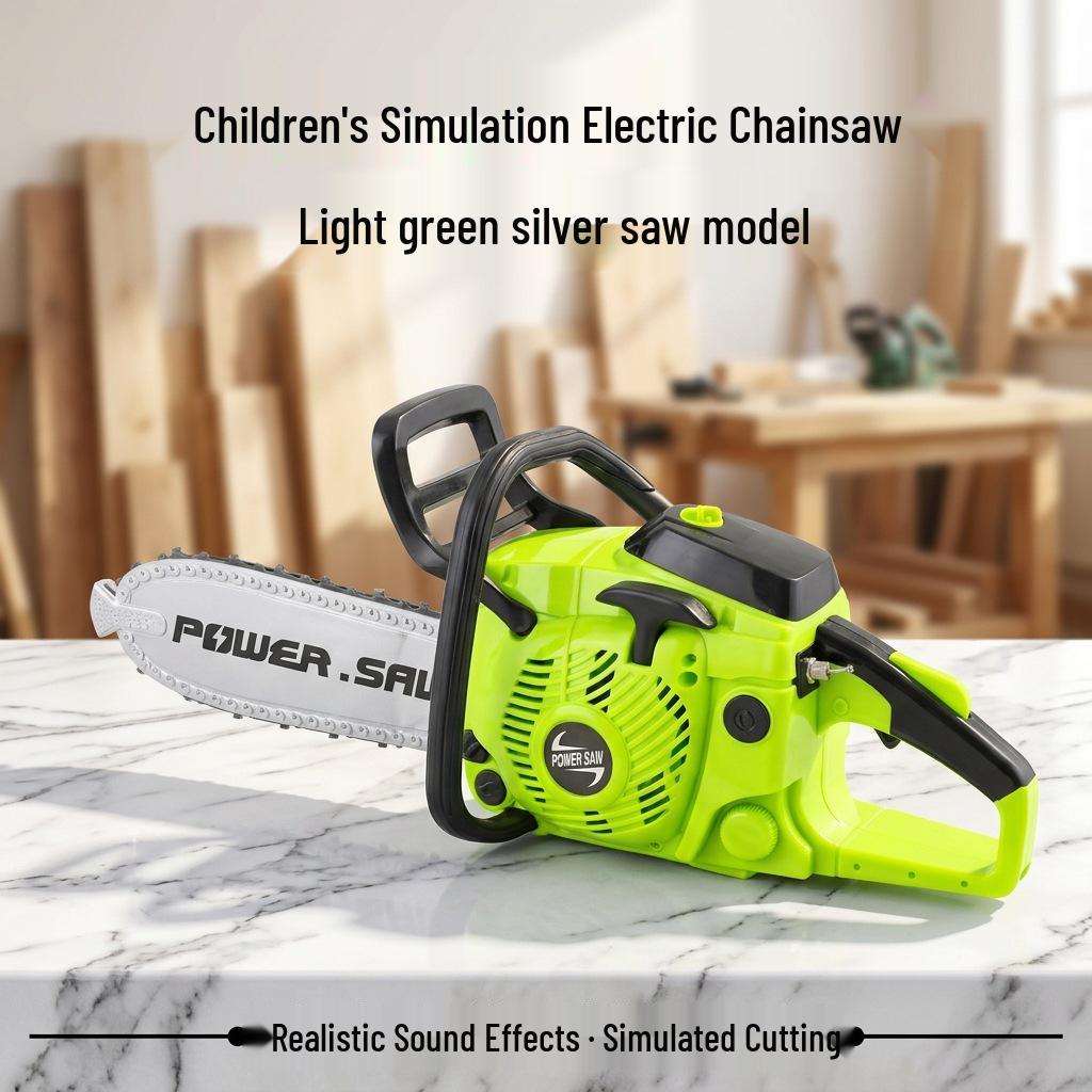 Electric Chainsaw Toy for Kids – Sound & Light Role-Play Educational Tool