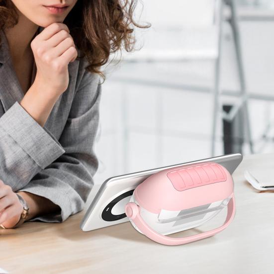 Earphone Case with Rotatable Handle All-Round Protection Silicone Smooth Split Design Headphone Sleeve for Huawei Freebudspro4/pro3 Universal