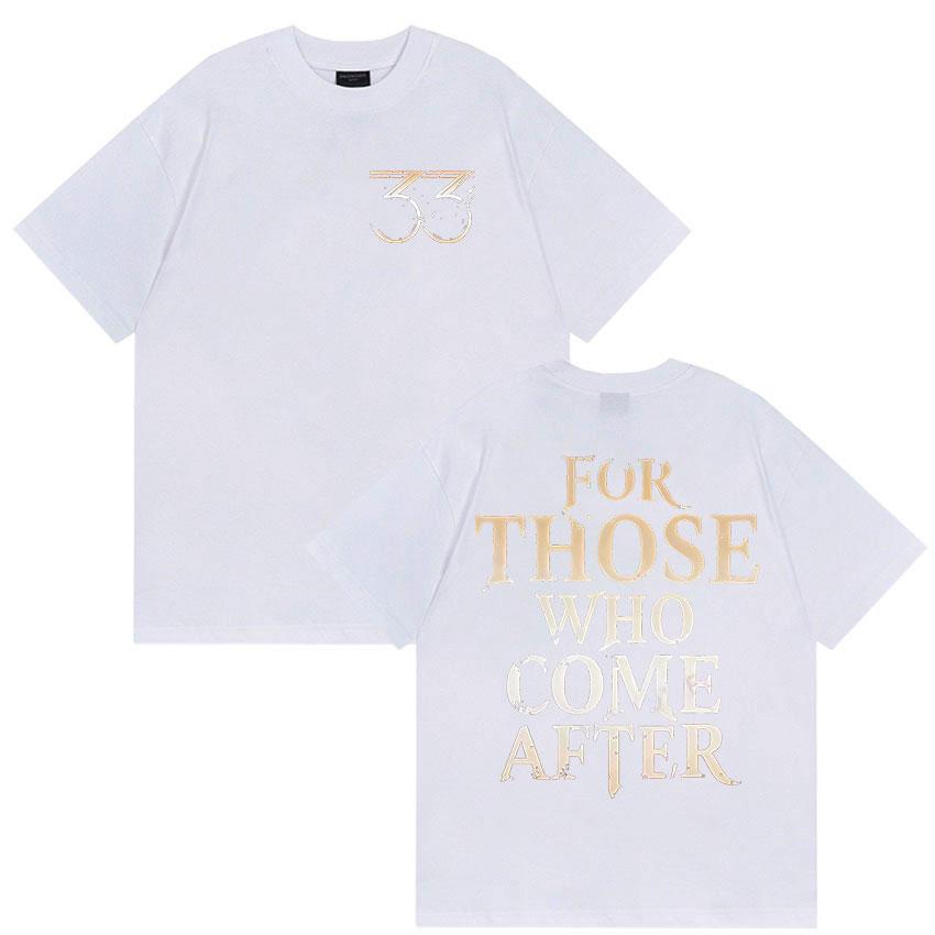 Esquie Clair Obscur Expedition 33 for Those Who Come  Game T Shirts Men's Casual Vintage Aesthetic Cotton T-Shirt Tops