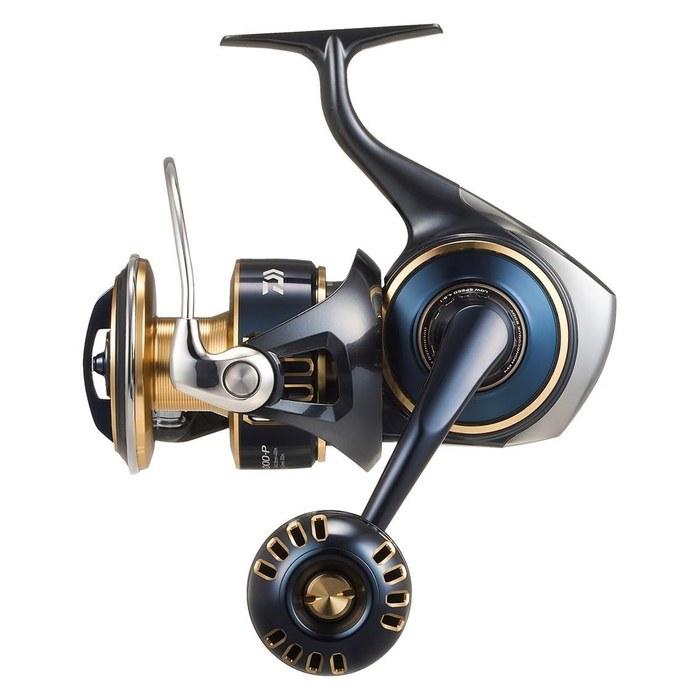 Daiwa SW Spinning Reel 25Saltiga 8000-P Navy x Gold