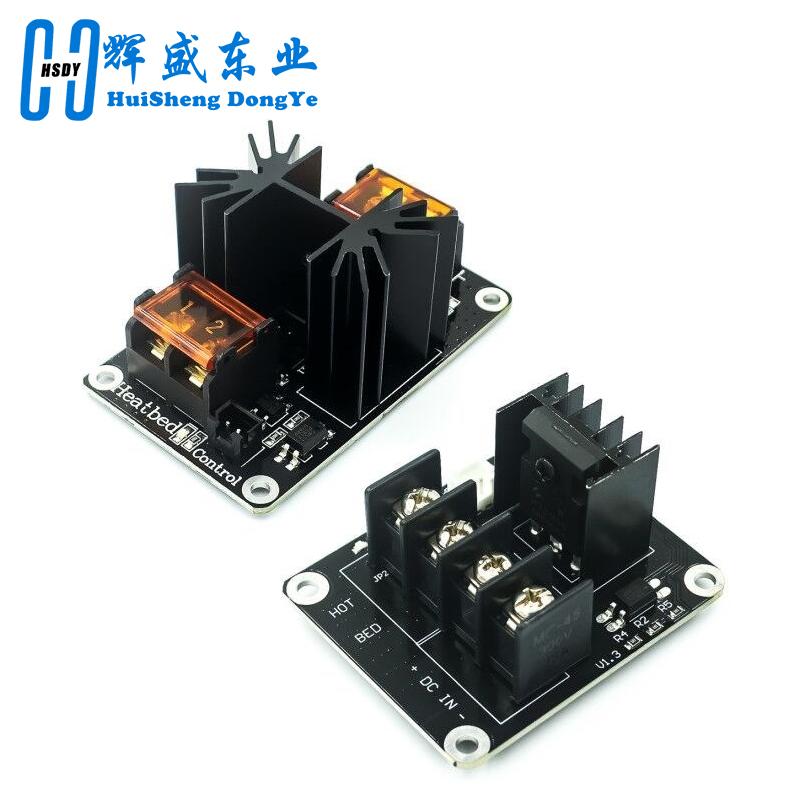 3D Printer Hot Bed Power Expansion Board Heating Controller MOSFET High Current Load Module 25A 30A 12or24V for 3D Printer Parts