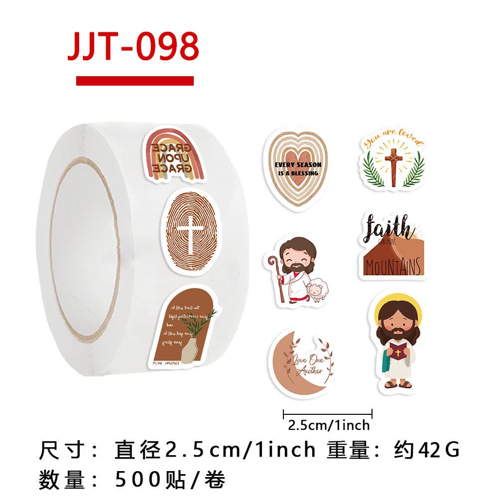 500 Sheets/roll Roll Tape, Decorative Envelope, Special Sealing Sticker