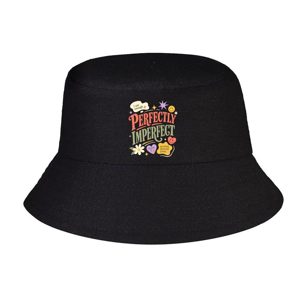 Perfectly Imperfect Retro Affirmatio FisherUnisex Hat Winter Cap