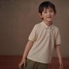 Hacikis Kids' Summer Breathable Pique Polo T-Shirt
